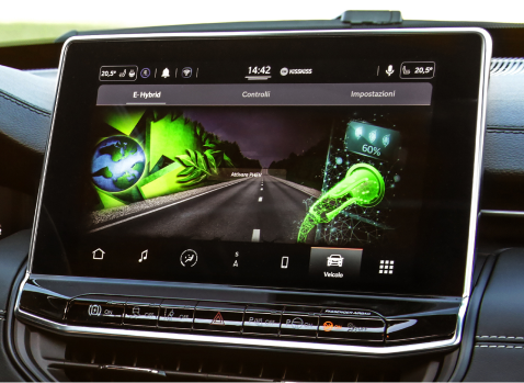 Ny Uconnect™-radio m. 10,1” touchskærm